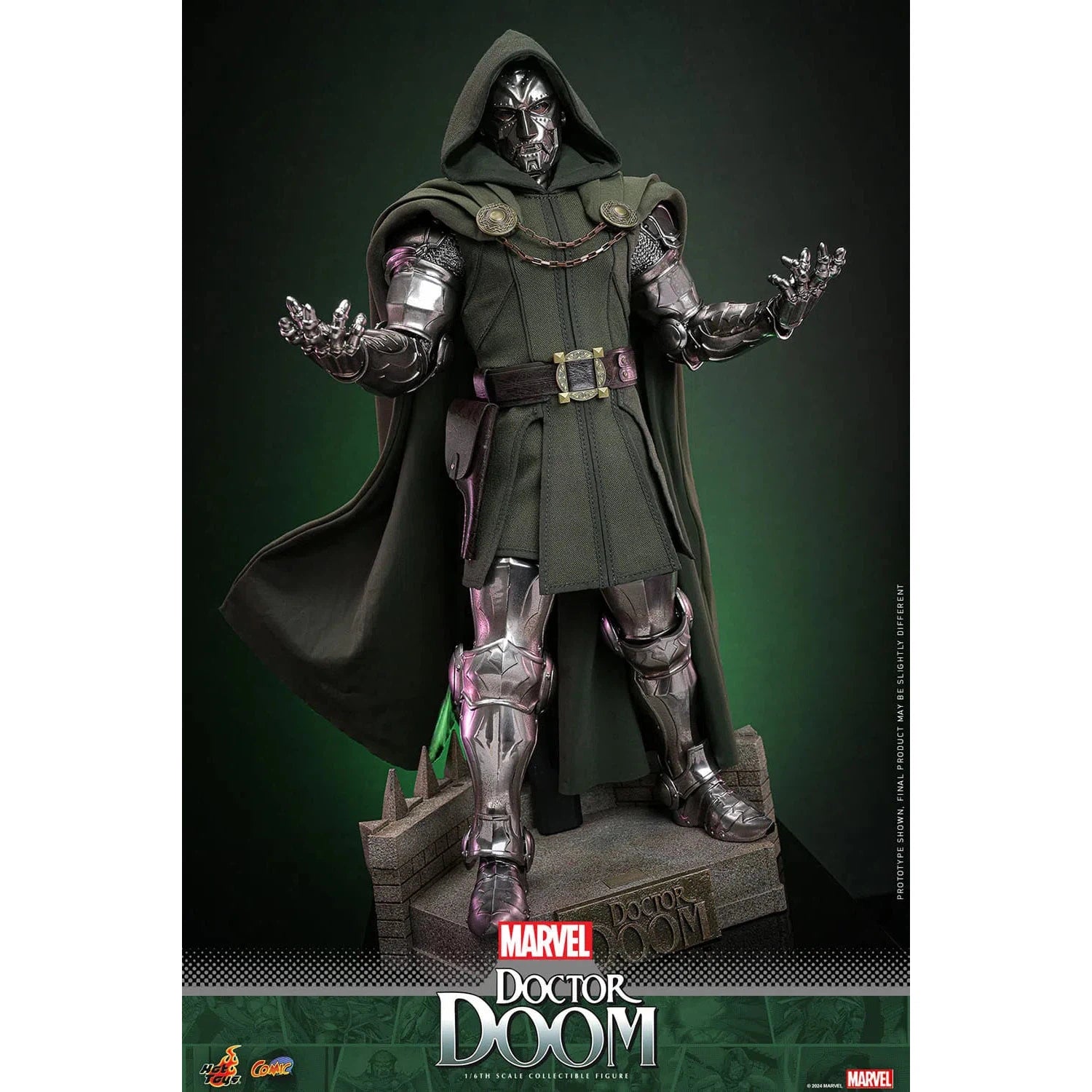Marvel Comics: Doctor Doom: CMS022 - Hot Toys Action Figure