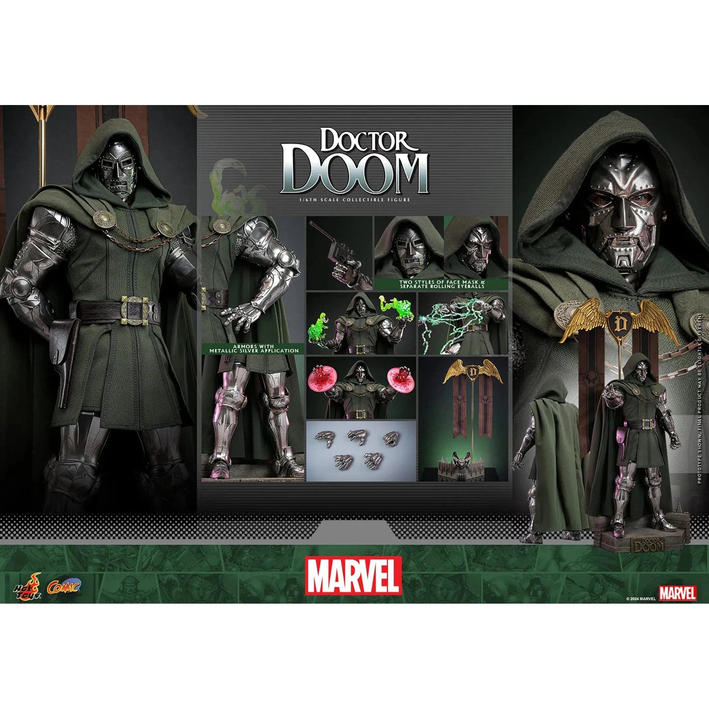 Marvel Comics: Doctor Doom: Hot Toys: CMS022 Hot Toys