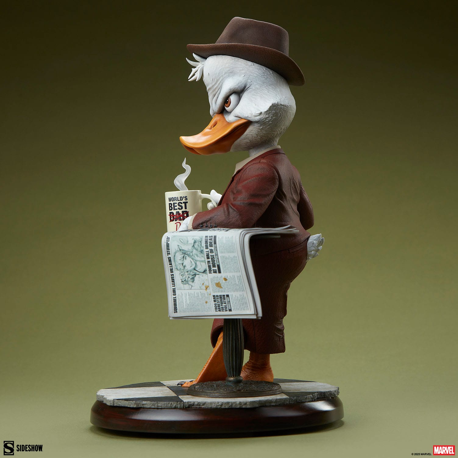 Marvel Comics: Howard the Duck: Premium Format Statue - Sideshow Collectibles Statue