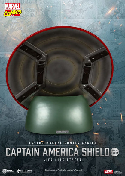Marvel Comics PVC Captain America Shield Life Size Statue 64 cm - Beast Kingdom Toys Statues