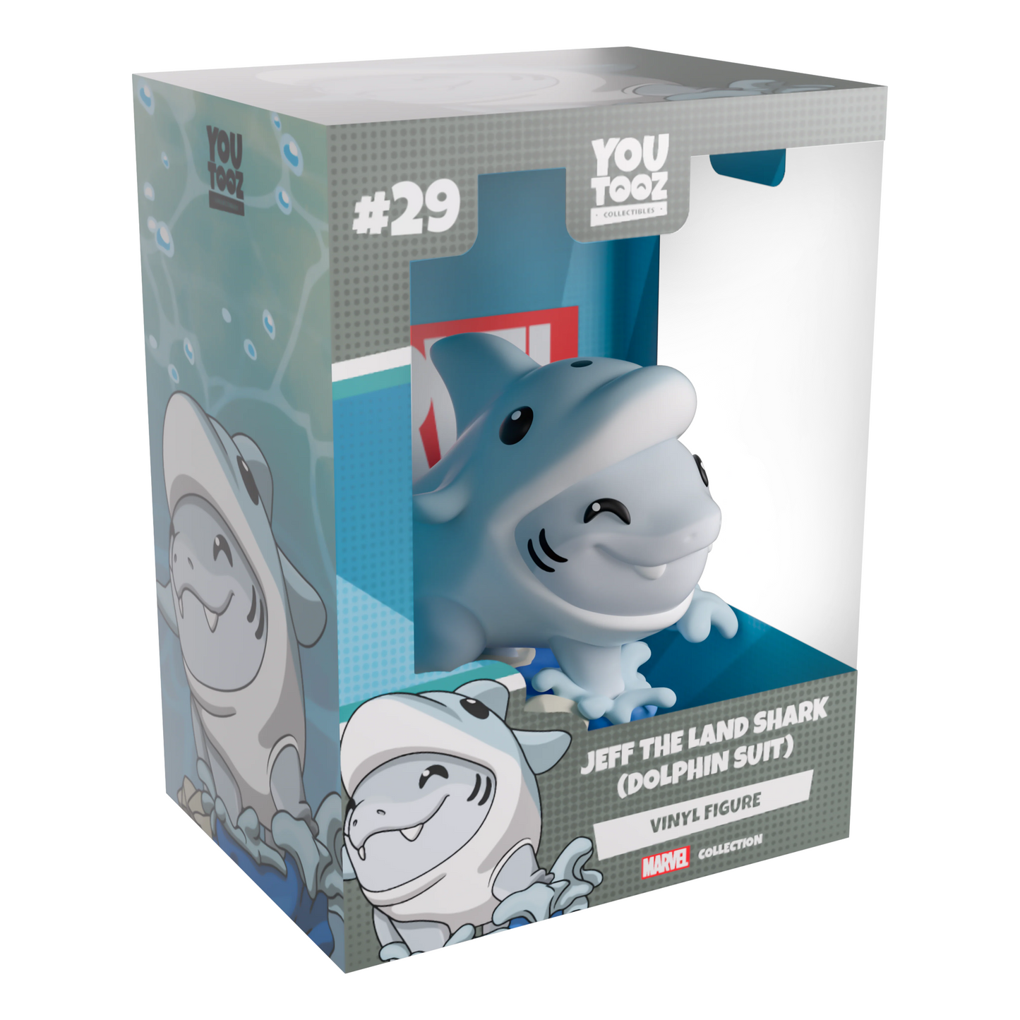 Marvel Companions: Jeff The Land Shark: Vinyl Figure: YouTooz by YouTooz – Vinyl Figure, [scale], UK stockist Planet Action Figures
