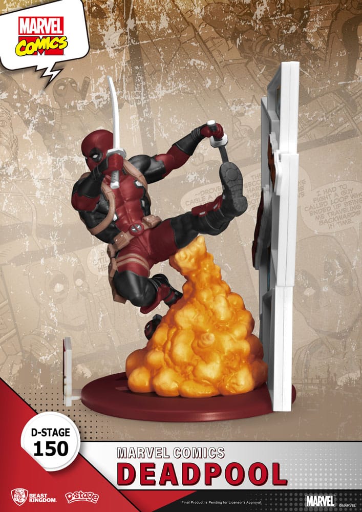 Marvel D-Stage: Deadpool: Diorama - Beast Kingdom Toys Statue