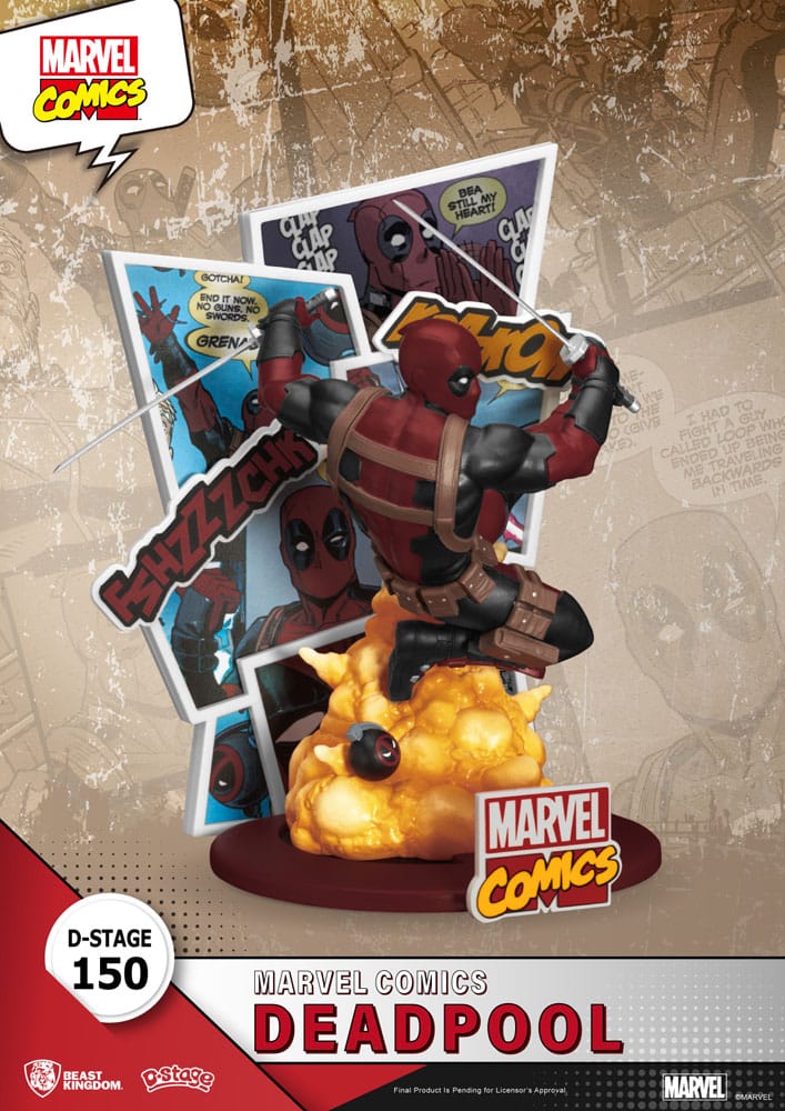 Marvel D-Stage: Deadpool: Diorama - Beast Kingdom Toys Statue