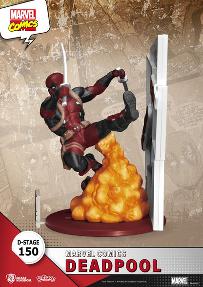 Marvel D-Stage PVC Diorama Deadpool 16 cm - Beast Kingdom Toys Dioramas