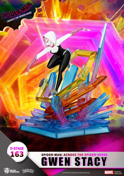 Marvel D-Stage PVC Diorama Spider-Man: Across the Spider-Verse Gwen Stacy 15 cm - Beast Kingdom Toys Dioramas