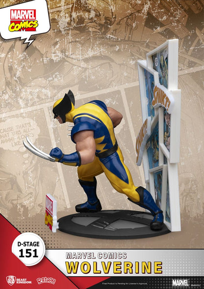 Marvel D-Stage PVC Diorama Wolverine 16 cm - Beast Kingdom Toys Dioramas