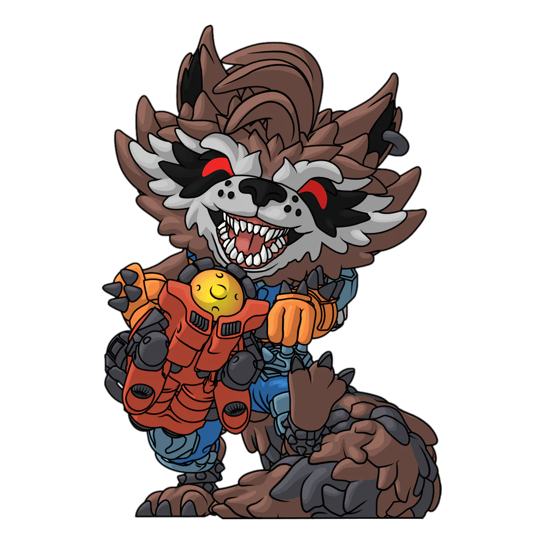 Marvel Rivals: Rocket Raccoon: Vinyl Figure - YouTooz Vinyl Figure