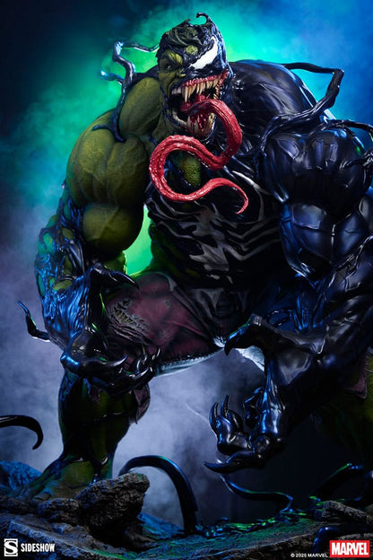 Marvel: Venomized Hulk: Premium Format Statue - Sideshow Collectibles Statue