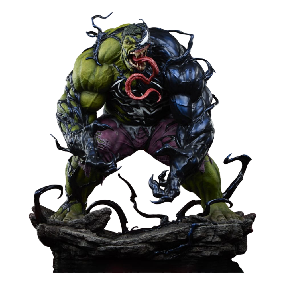 Marvel: Venomized Hulk: Premium Format Statue - Sideshow Collectibles Statue