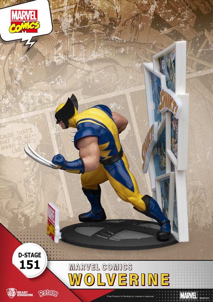 Marvel: Wolverine: D-Stage Diorama - Beast Kingdom Toys Diorama