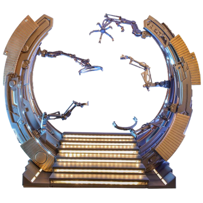 Marvel's The Avengers Accessories Collection Series Iron Man Suit-Up Gantry - Hot Toys Action figures: accessories