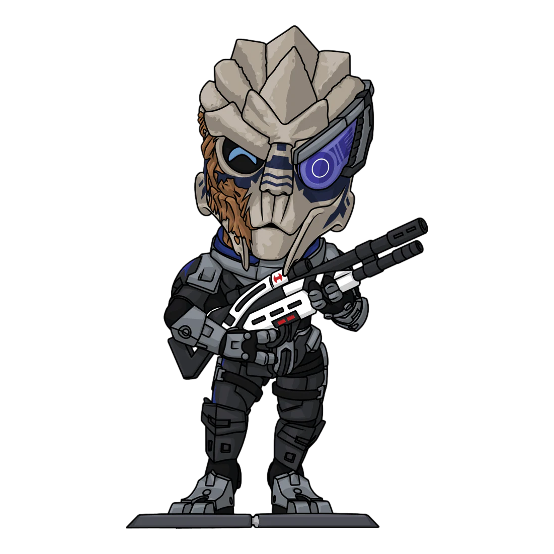 Mass Effect: Garrus: Vinyl Figure: YouTooz by YouTooz – Vinyl Figure, [scale], UK stockist Planet Action Figures