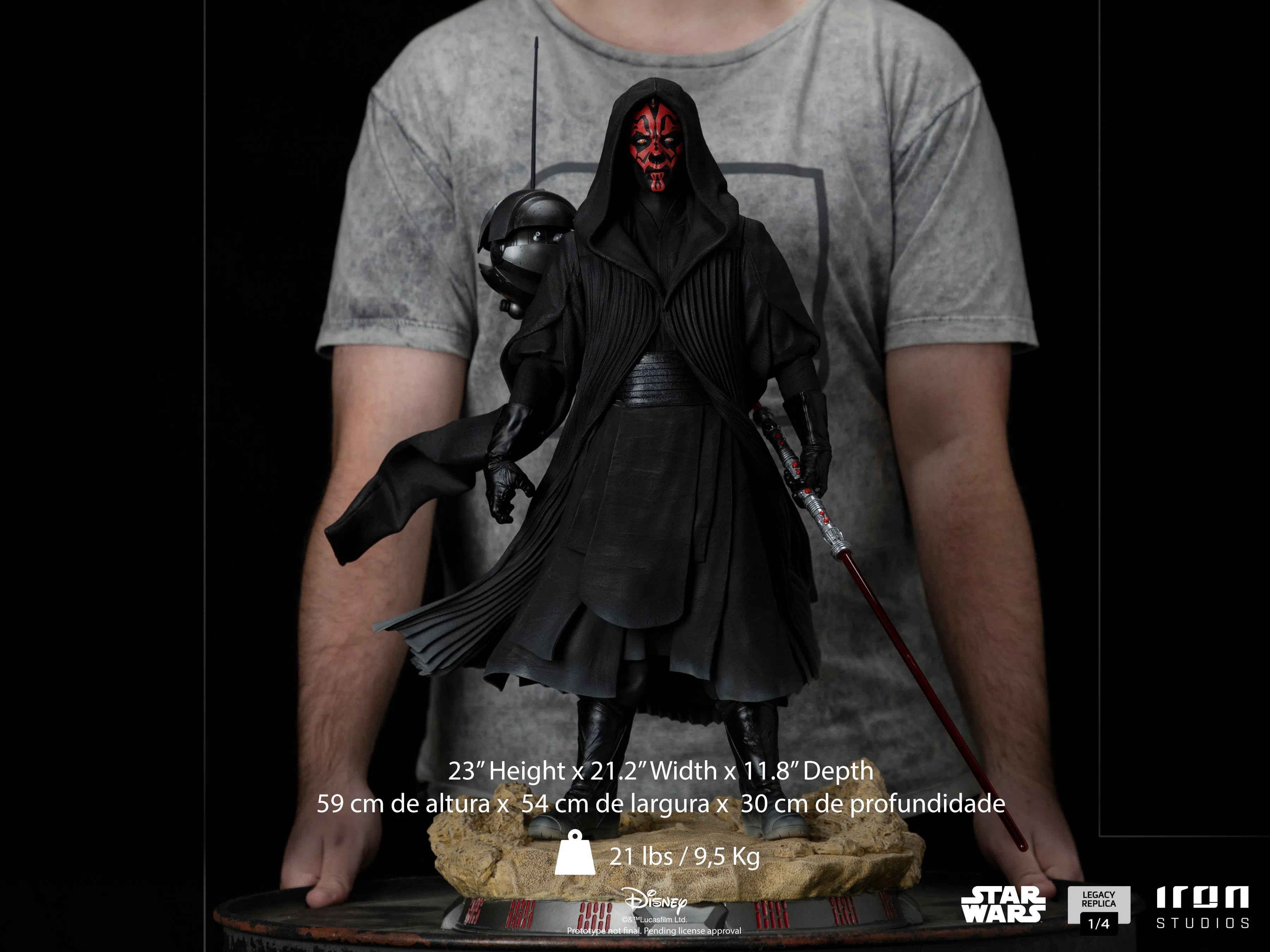 Darth Maul: Star Wars: The Phantom Menace: Quarter Scale Statue