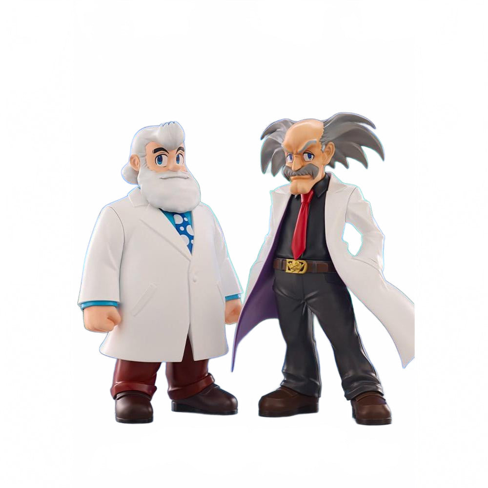 Mega Man Oshi Works PVC Figures 2-Pack Dr. Wily & Dr. Light - Kotobukiya Statues