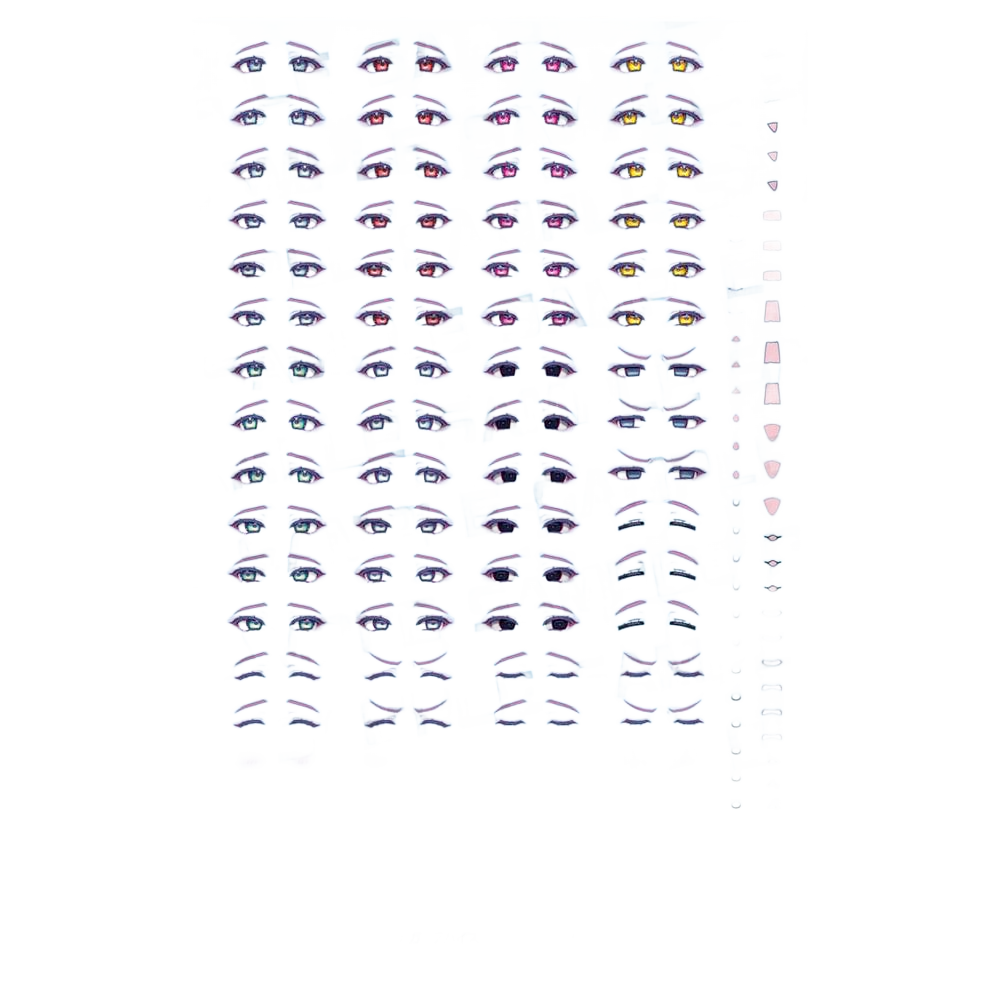 Megami Device M.S.G. Plastic Model Kit 1/1 Desire Maiden Medic Eye Decal Set - Kotobukiya Model Kits