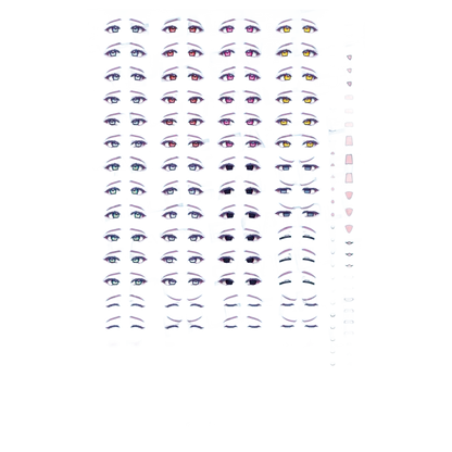 Megami Device M.S.G. Plastic Model Kit 1/1 Desire Maiden Medic Eye Decal Set - Kotobukiya Model Kits