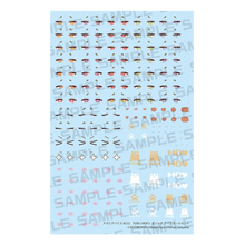 Megami Device M.S.G. Plastic Model Kit 1/1 Puni Mofu Kin Xiao Eye Decal Set - Kotobukiya Model Kits