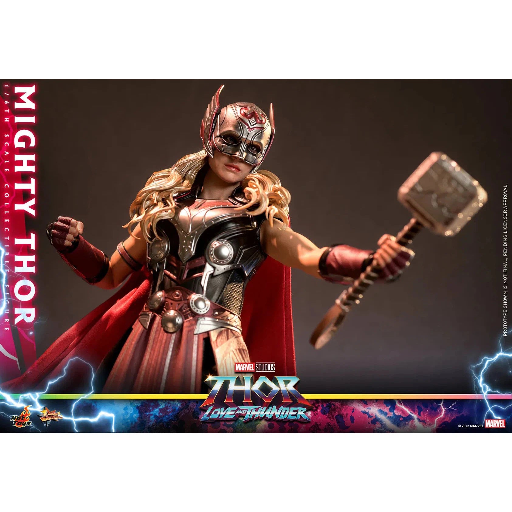 Mighty Thor: Thor: Love & Thunder: MMS663 by Hot Toys – Action Figure, [scale], UK stockist Planet Action Figures