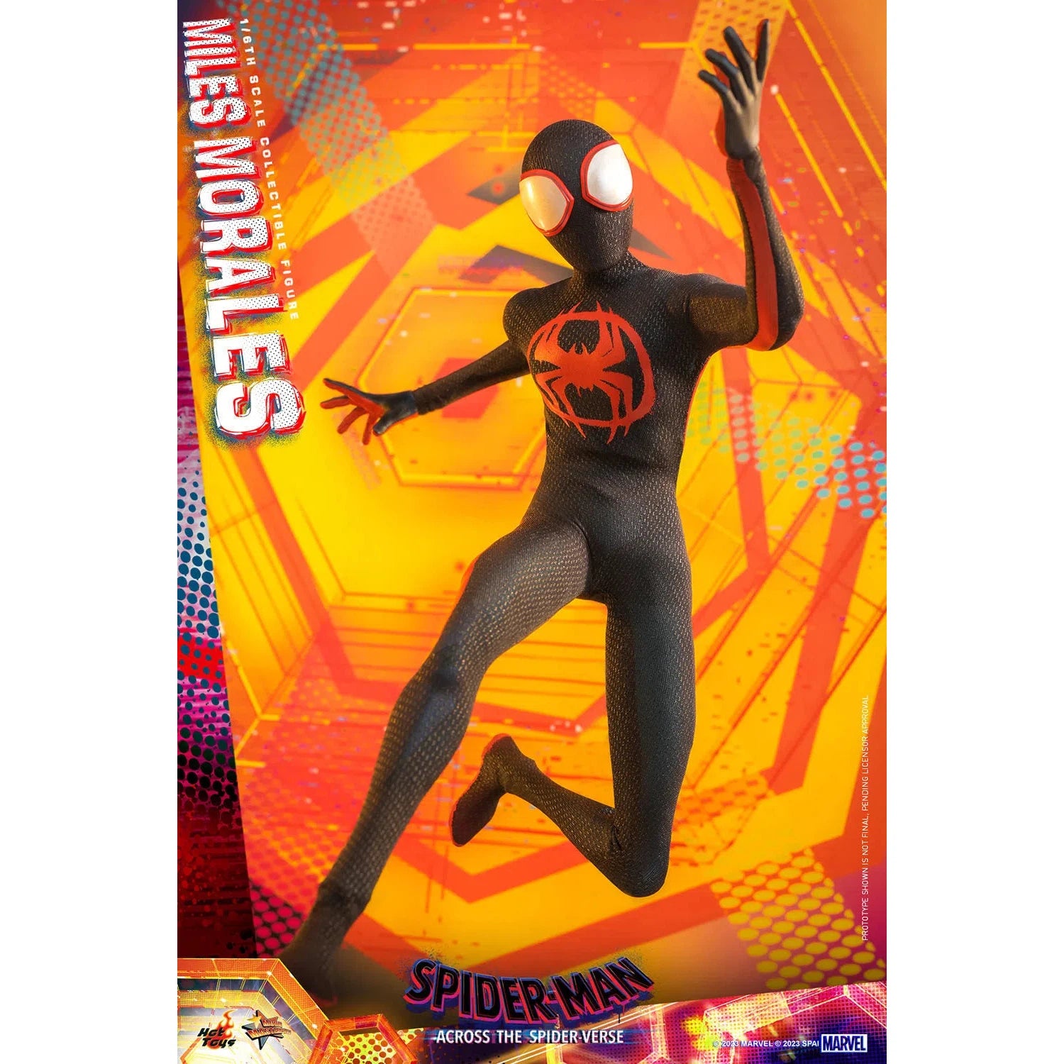 Miles Morales: Spider-Man: Across The Spider-Verse: Marvel Hot Toys