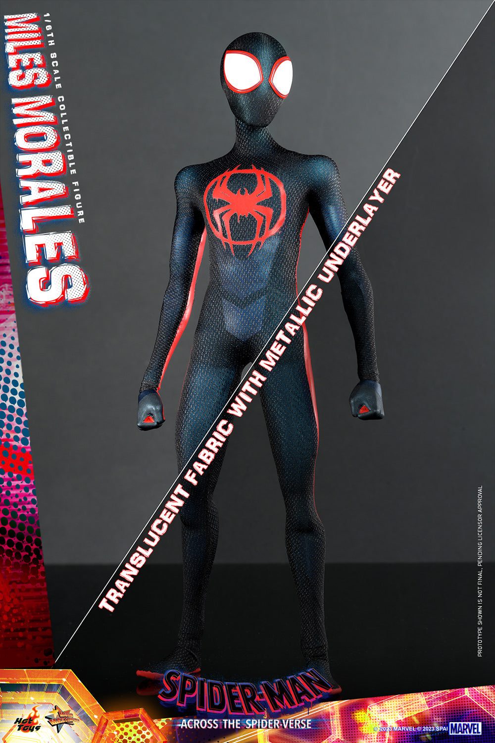 Miles Morales: Spider-Man: Across The Spider-Verse: Marvel Hot Toys