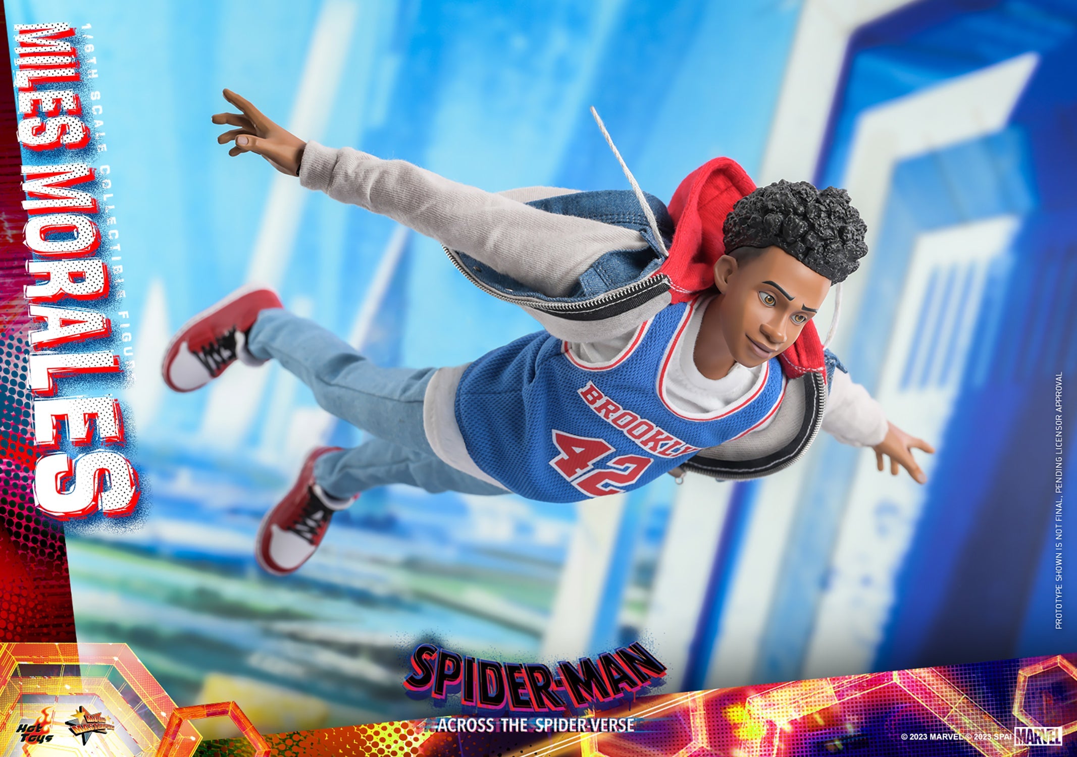 Miles Morales: Spider-Man: Across The Spider-Verse: Marvel Hot Toys