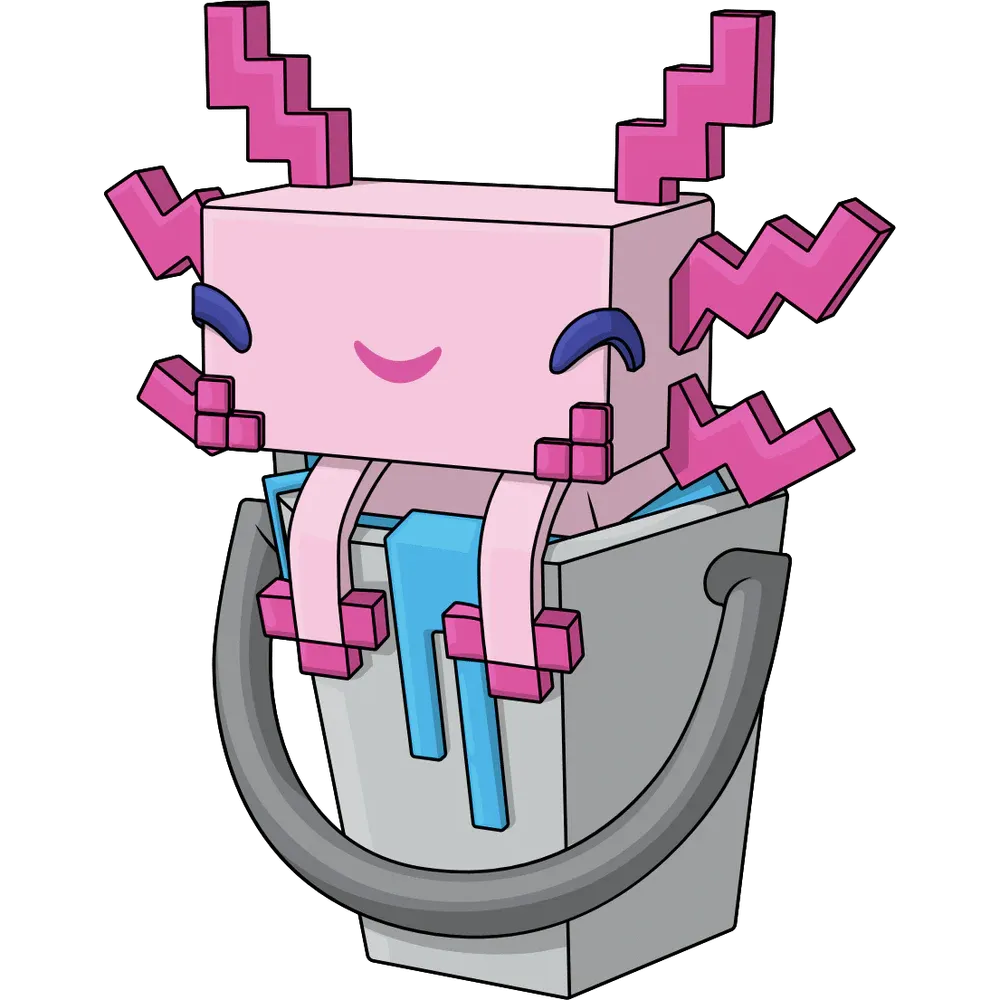Minecraft: Axolotl: Vinyl Figure - YouTooz Vinyl Figure
