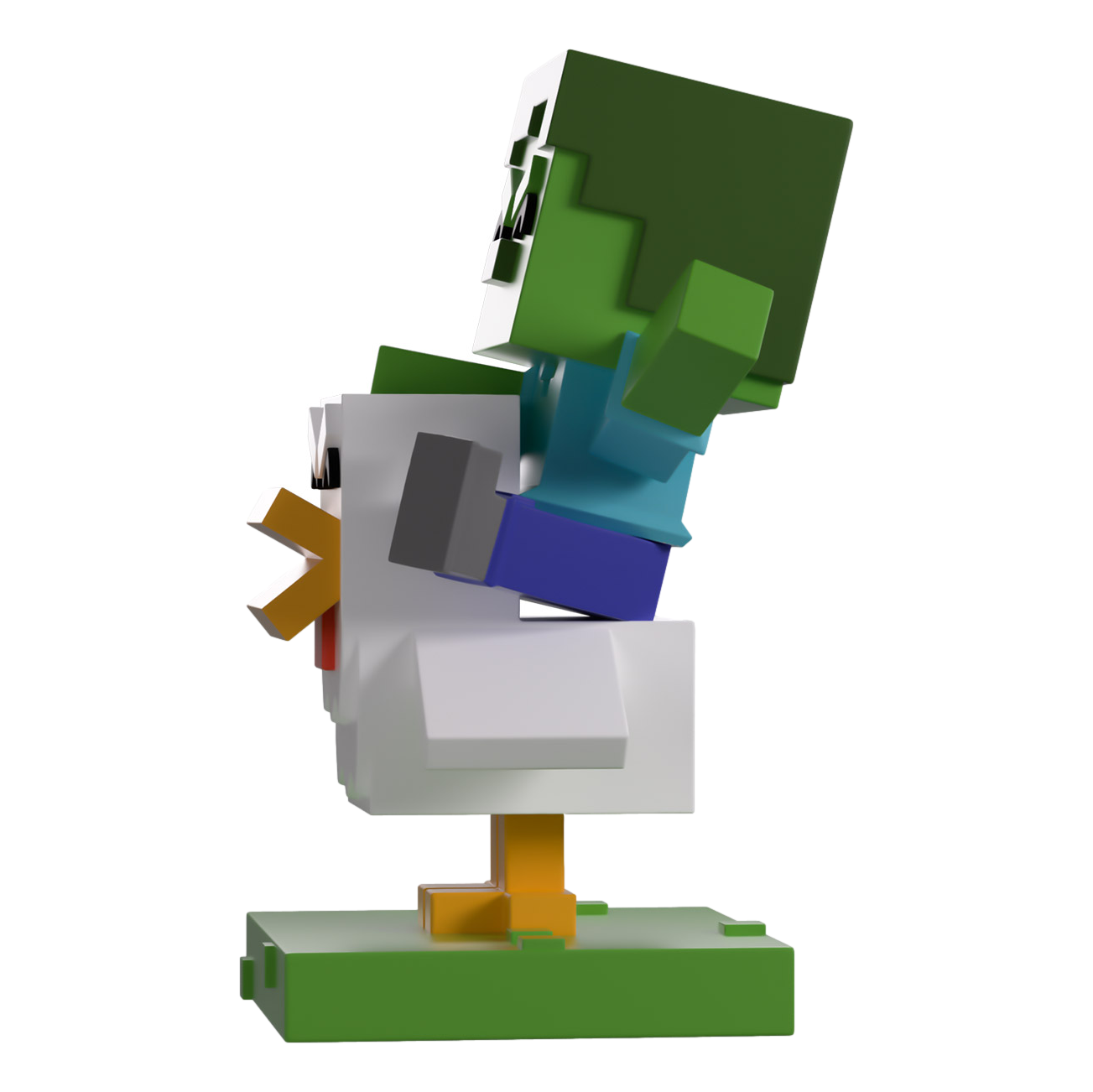 Minecraft: Chicken Jockey: Vinyl Figure: YouTooz by YouTooz – Vinyl Figure, [scale], UK stockist Planet Action Figures