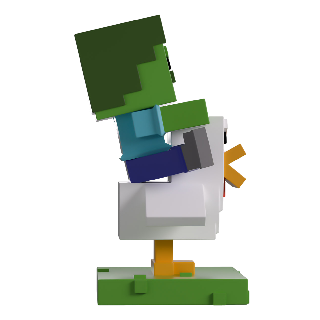 Minecraft: Chicken Jockey: Vinyl Figure: YouTooz by YouTooz – Vinyl Figure, [scale], UK stockist Planet Action Figures