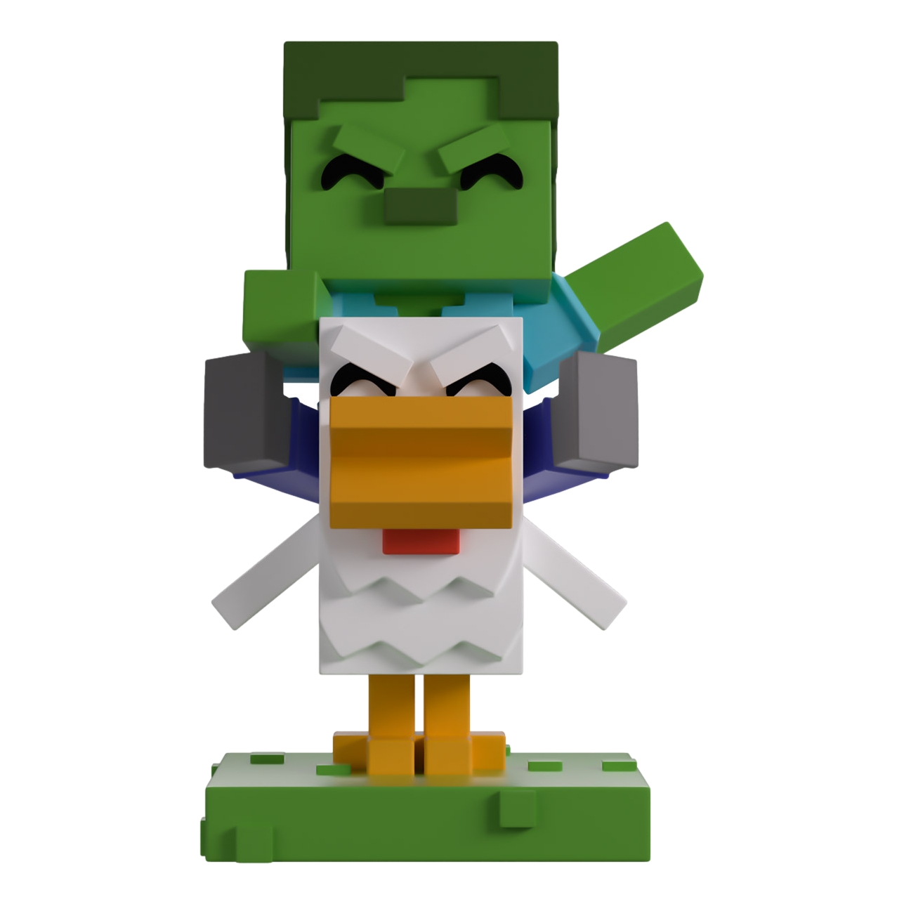 Minecraft: Chicken Jockey: Vinyl Figure: YouTooz by YouTooz – Vinyl Figure, [scale], UK stockist Planet Action Figures