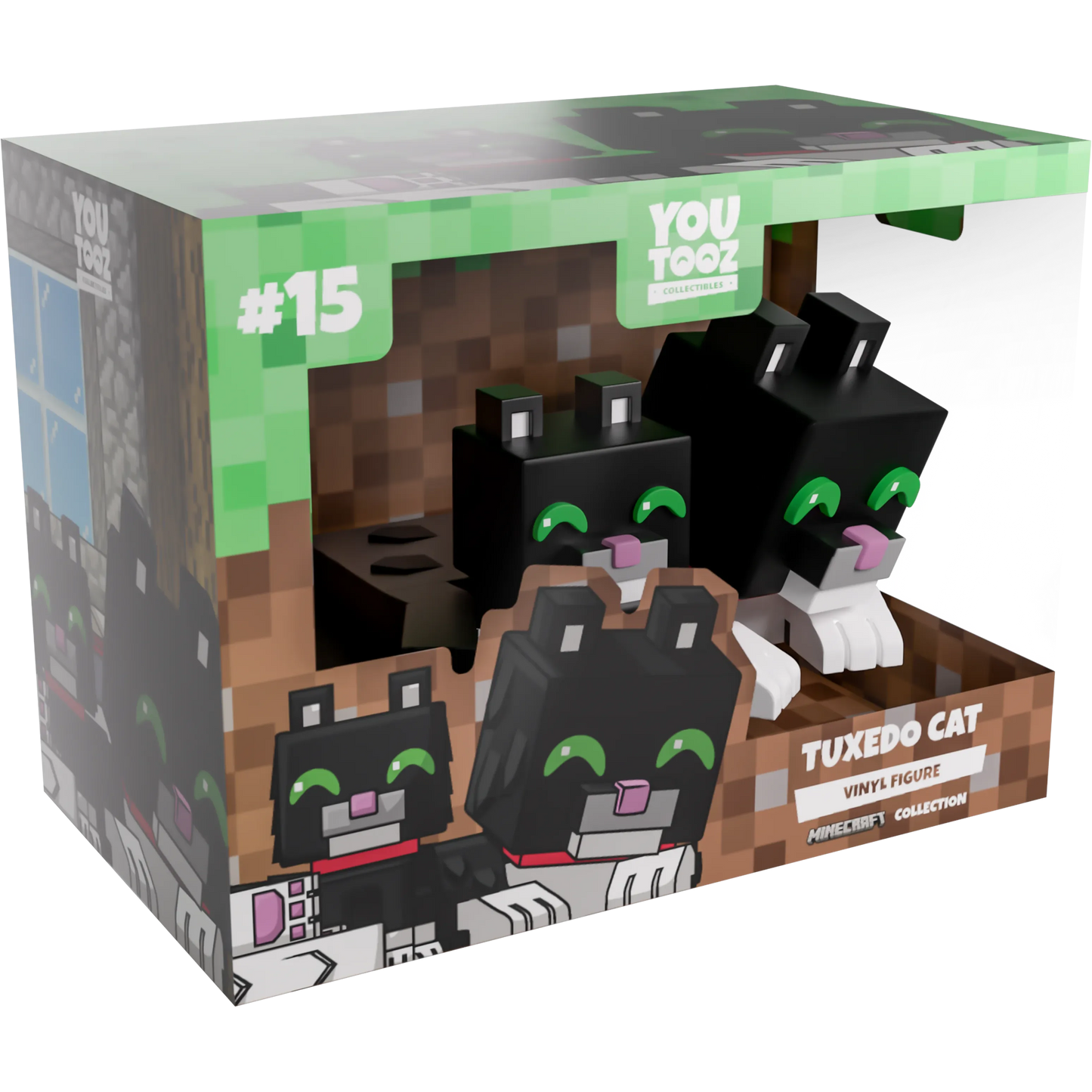 Minecraft: Tuxedo Cat: Vinyl Figure: YouTooz YouTooz