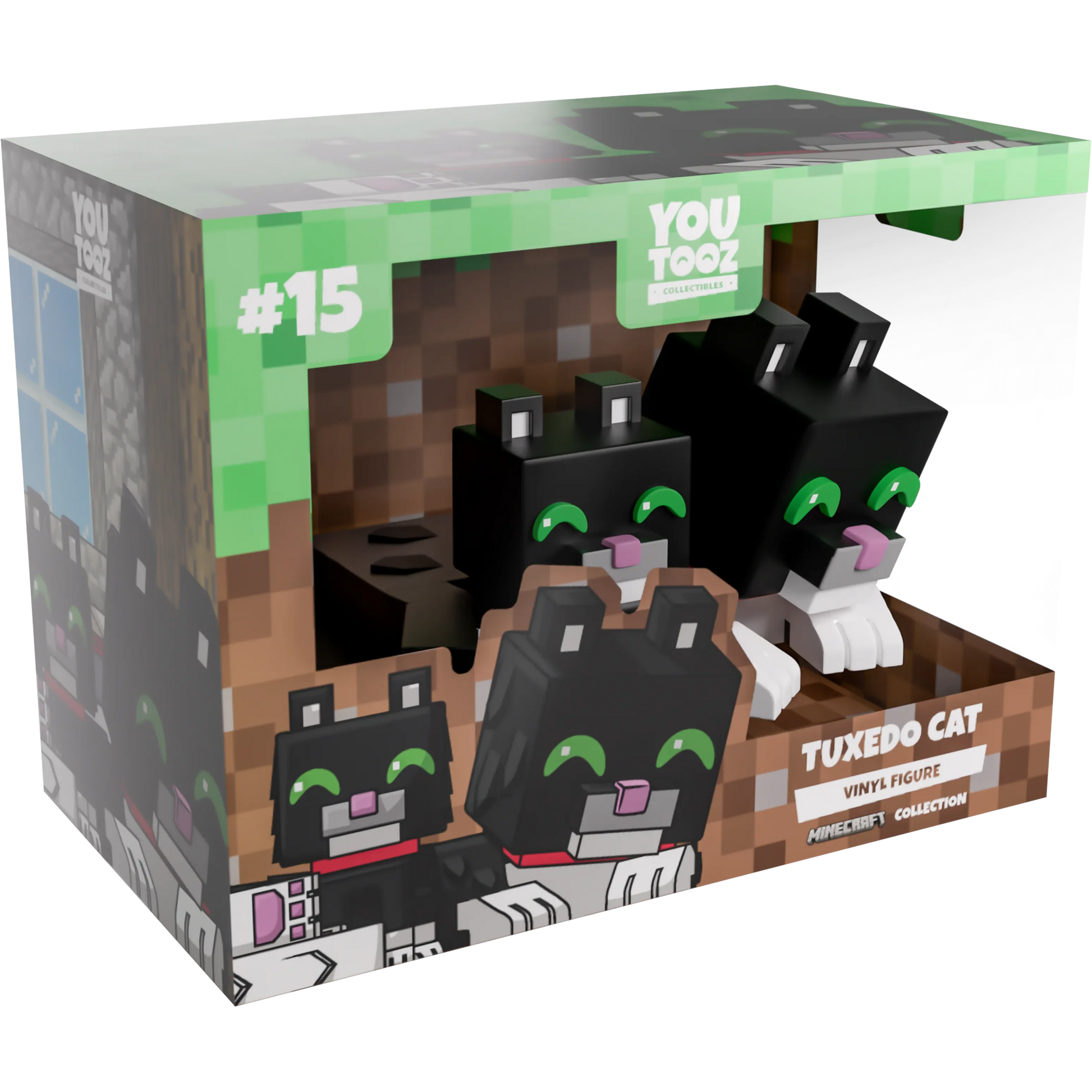 Minecraft: Tuxedo Cat: Vinyl Figure: YouTooz YouTooz