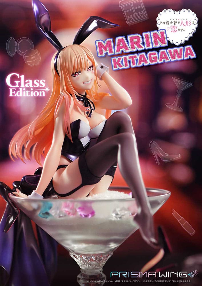 My Dress-Up Darling Prisma Wing PVC Statue 1/7 Marin Kitagawa Glass Edition 29 cm - Prime 1 Studio Statues