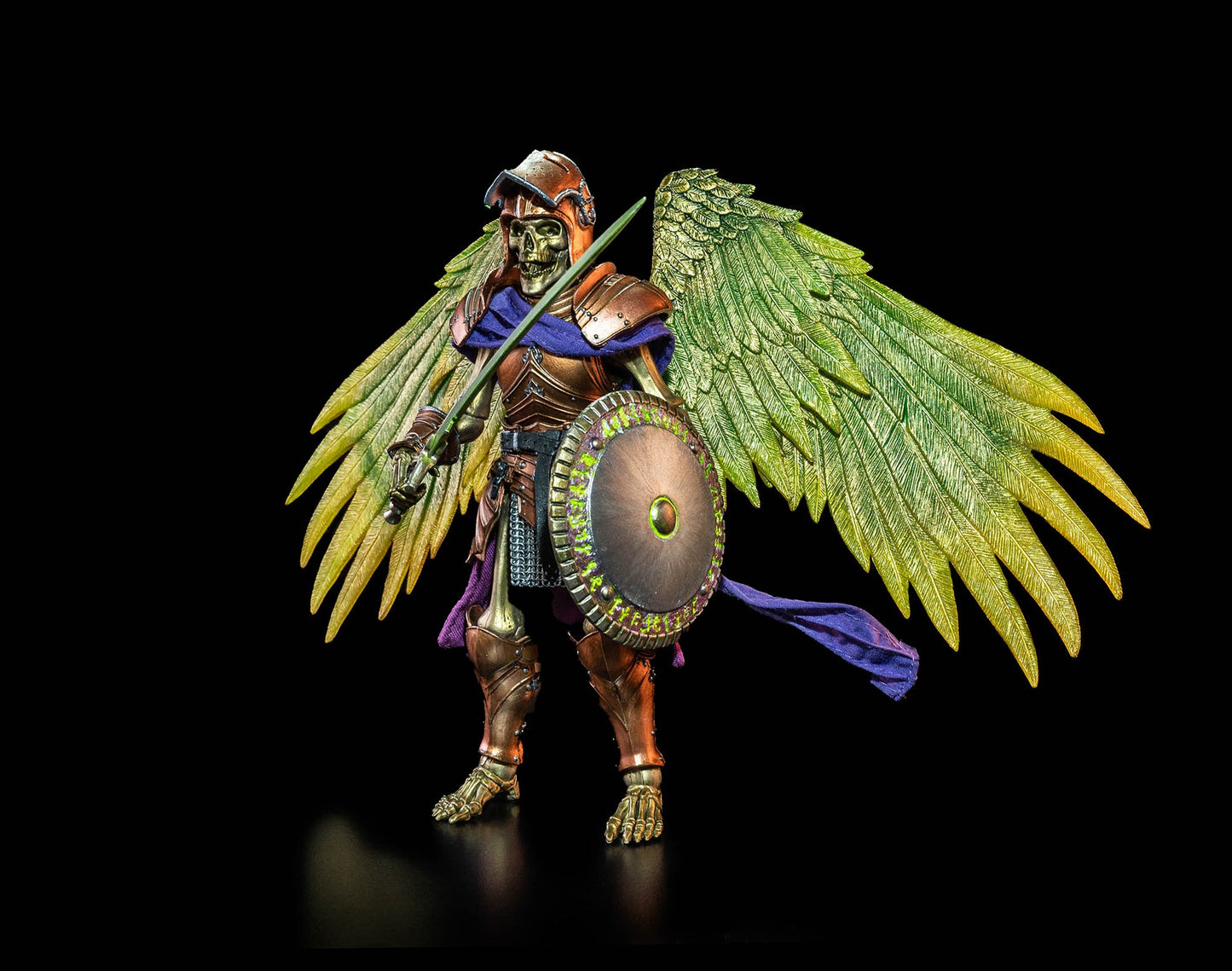 Mythic Legions: Ashes of Agbendor Action Figure Gold Skeleton 2 Deluxe Edition - Four Horsemen Action Figure