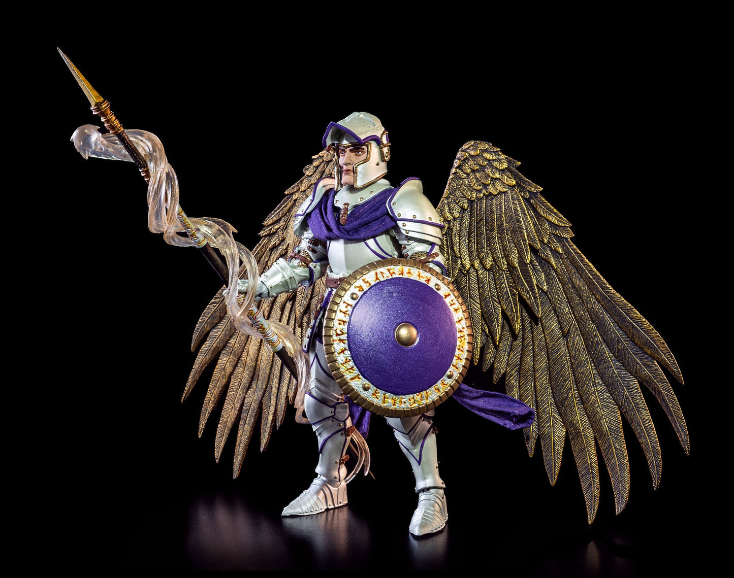 Mythic Legions: Ashes of Agbendor Action Figure Iosef of the Golden Spear Deluxe Edition - Four Horsemen Action Figure