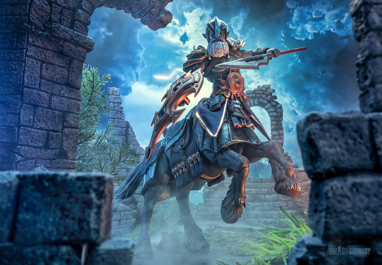 Mythic Legions: Ashes of Agbendor Action Figure Shadow Centaur - Four Horsemen Action Figure