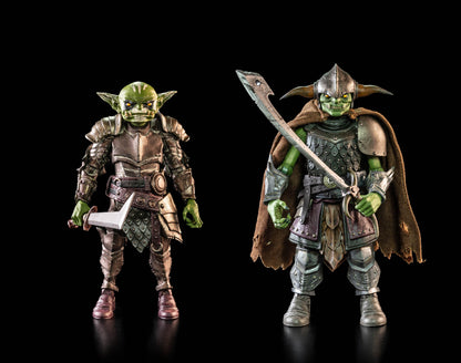 Mythic Legions: Ashes of Agbendor Action Figurees 2-Pack Maligancy of Gobhollow - Four Horsemen Action Figure