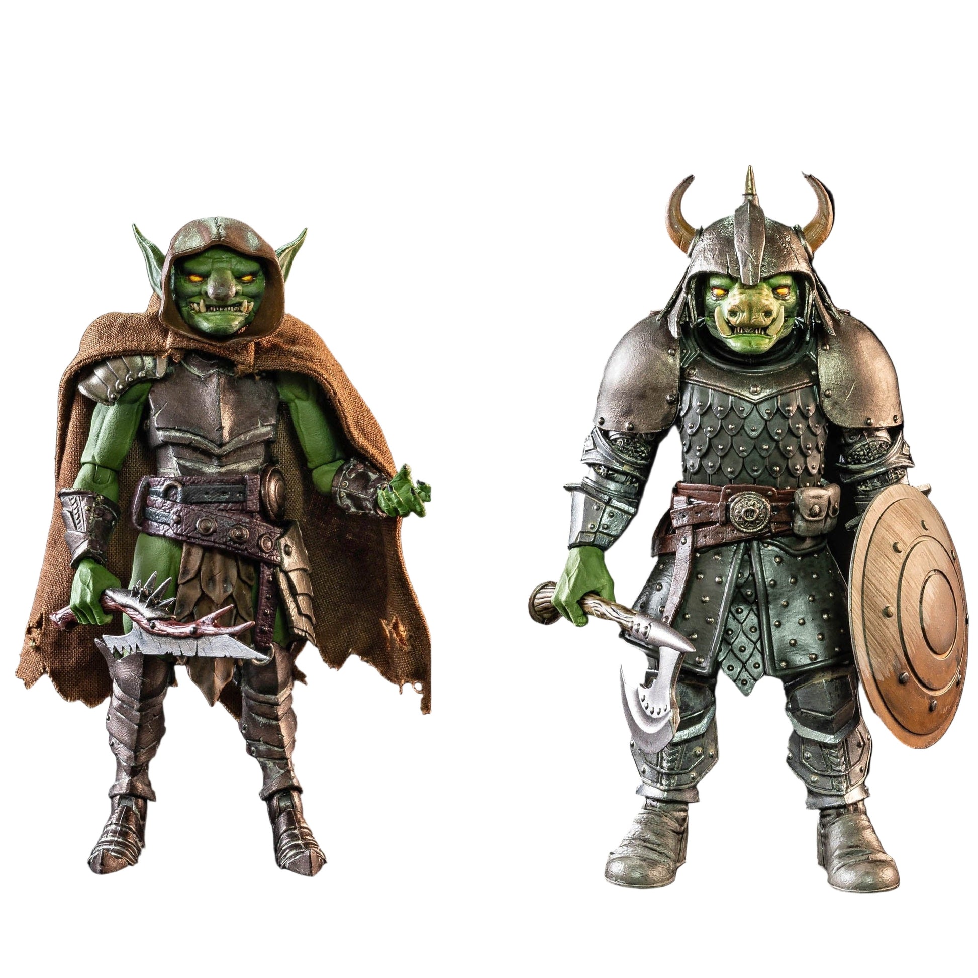 Mythic Legions: Ashes of Agbendor Action Figurees 2-Pack Maligancy of Gobhollow - Four Horsemen Toy Design Action Figures