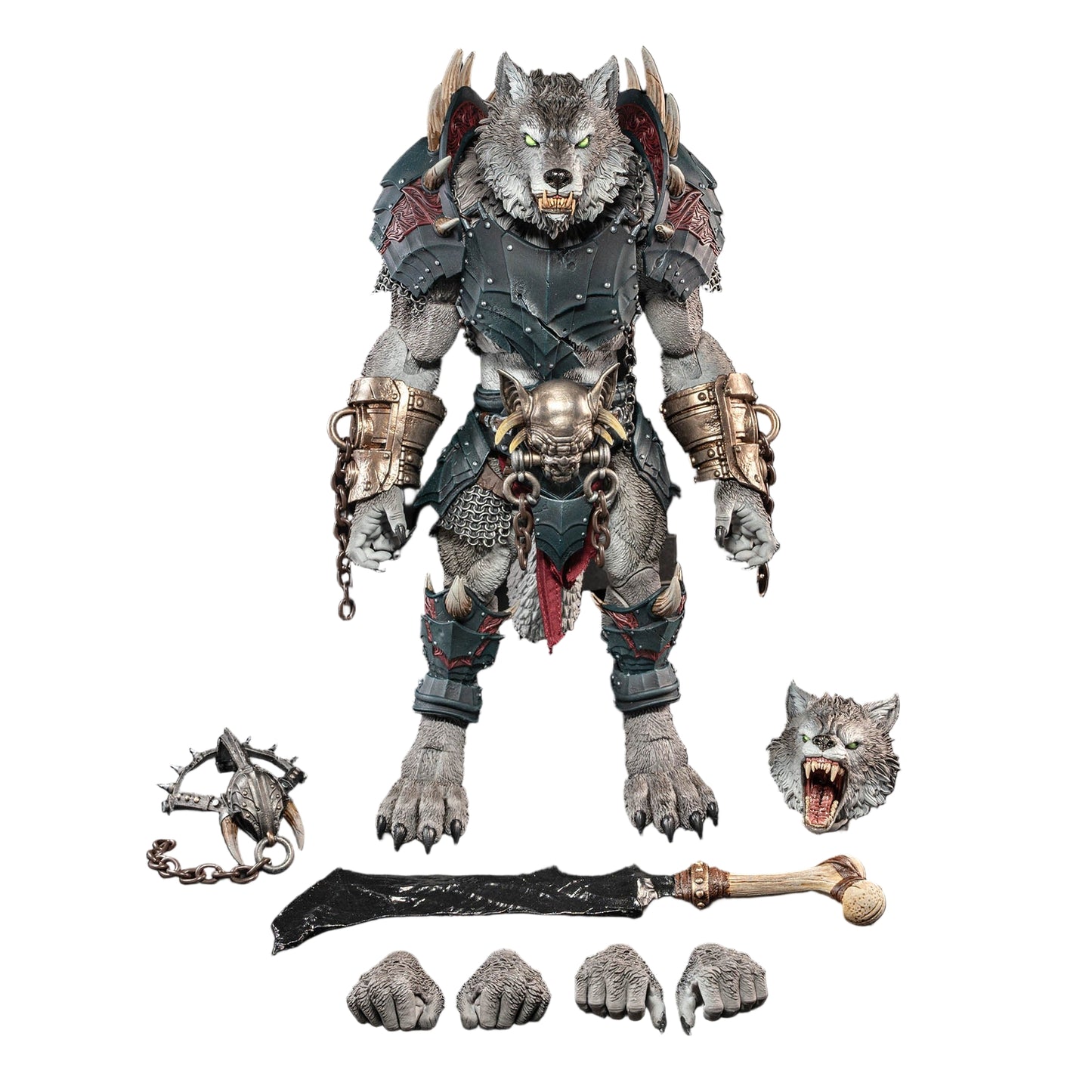 Mythic Legions: Horror of Einsamall: Garmyr (Orge-Scale): Action Figure - Four Horsemen Action Figure