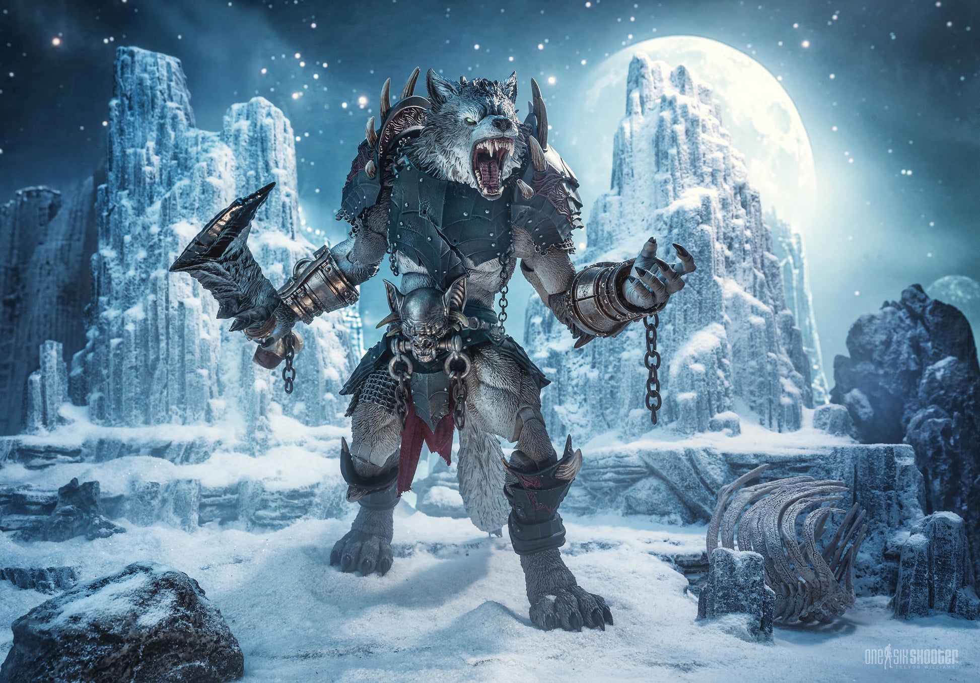 Mythic Legions: Horror of Einsamall: Garmyr (Orge-Scale): Action Figure - Four Horsemen Action Figure