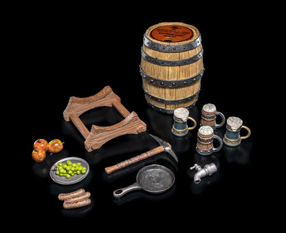 Mythic Legions: Horror of Einsamall: Halvard of Frothvar: Inn & Public House Accessory Set - Four Horsemen Action Figure