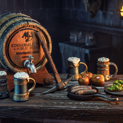 Mythic Legions: Horror of Einsamall: Halvard of Frothvar: Inn & Public House Accessory Set - Four Horsemen Action Figure