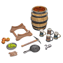 Mythic Legions: Horror of Einsamall: Halvard of Frothvar: Inn & Public House Accessory Set - Four Horsemen Action Figures