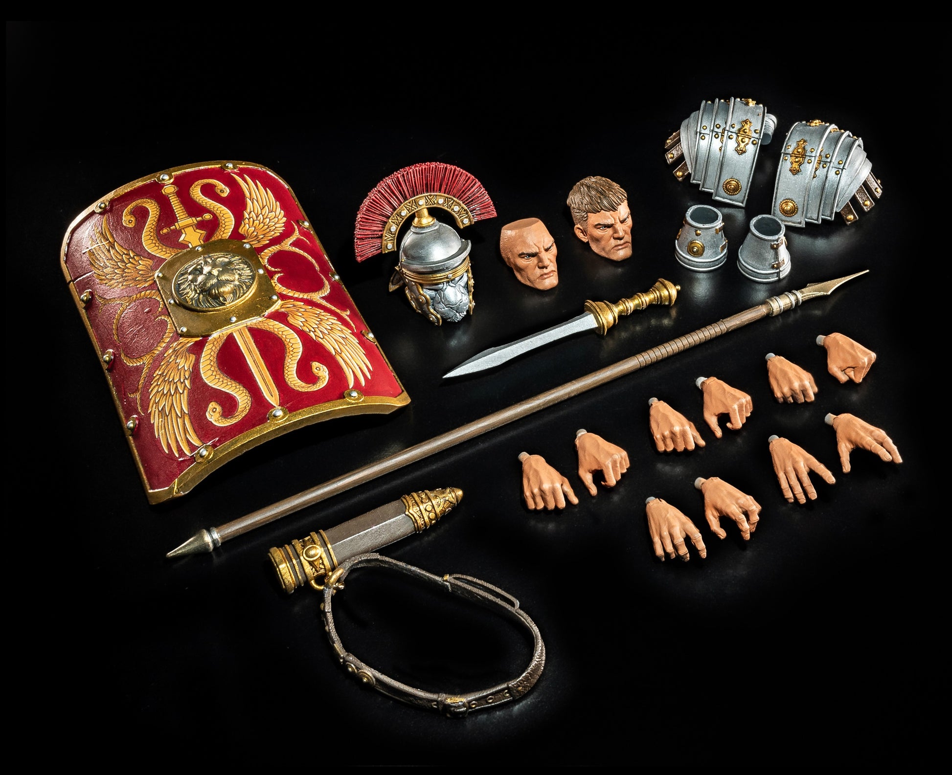 Mythic Legions: Reign of the Beasts Action Figure The Golden Pride of Leandorr - Four Horsemen Action Figure