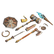 Mythic Legions: Rising Sons Action Figure Accessorys Dwarf Weapons - Four Horsemen Toy Design Action Figure Accessories