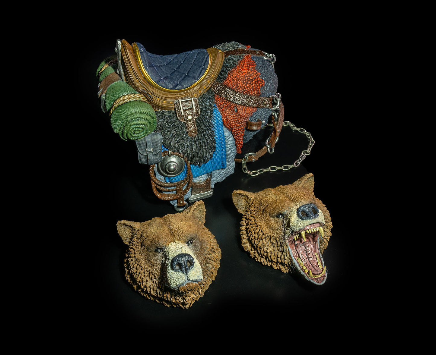 Mythic Legions: Rising Sons Action Figure Bodvar (Bear Mount) 15 cm - Four Horsemen Action Figure