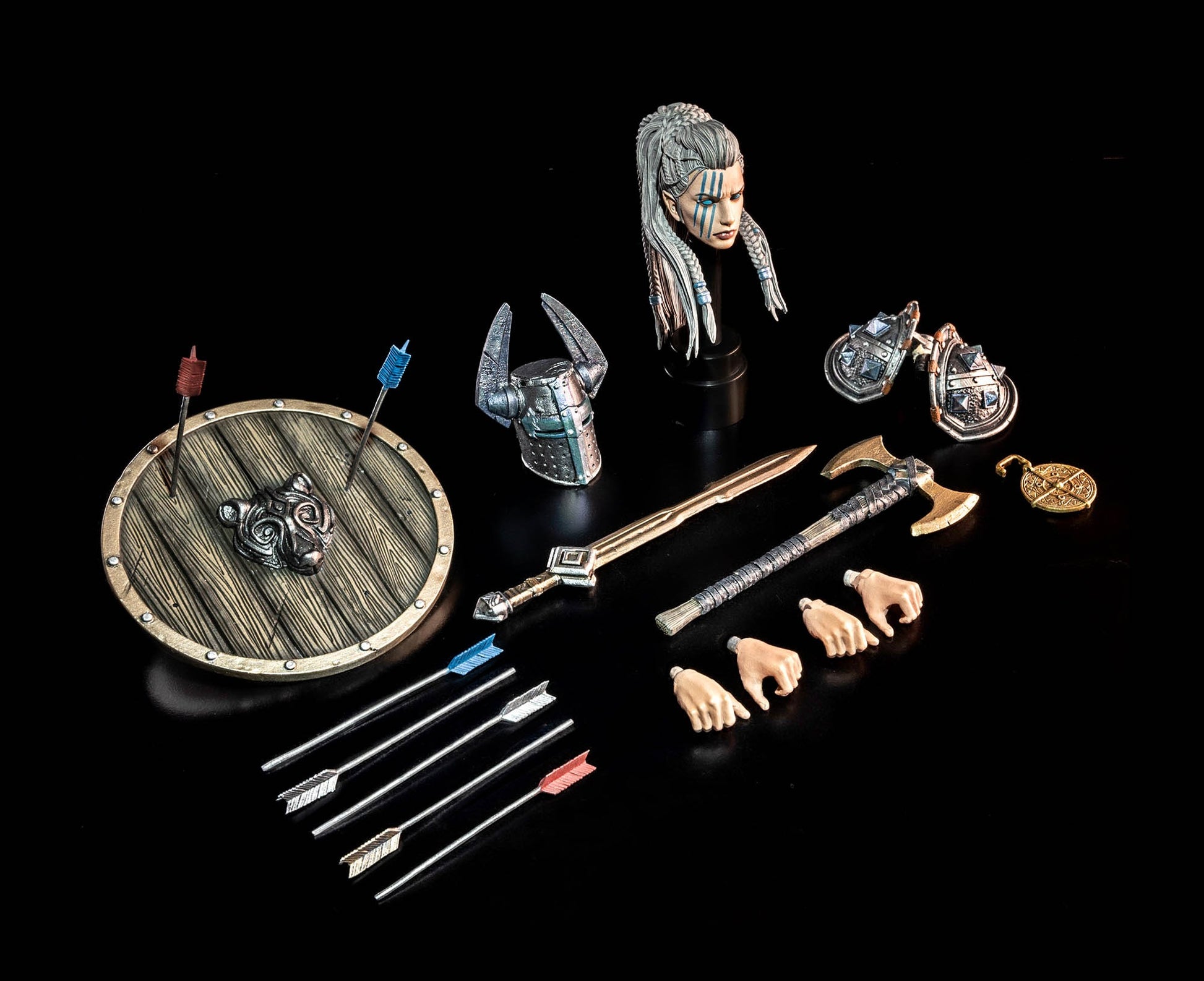 Mythic Legions: Rising Sons Action Figure Neve 15 cm - Four Horsemen Action Figure