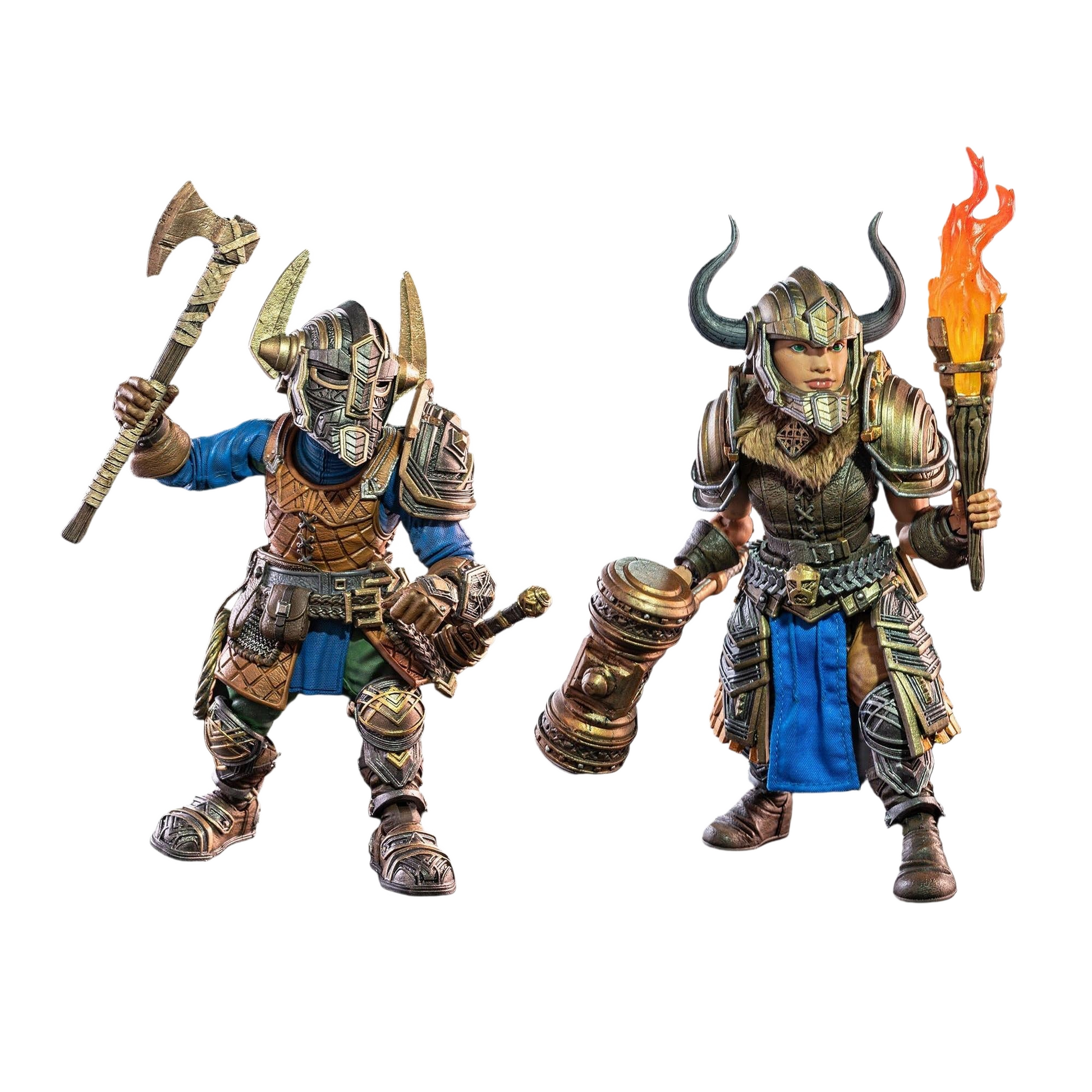 Mythic Legions: Rising Sons Action Figurees 2-Pack Exiles From Under the Mountain 15 cm - Four Horsemen Action Figures