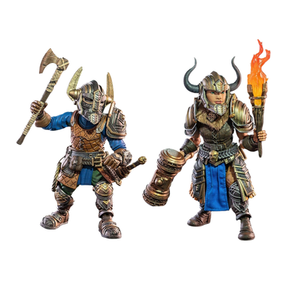 Mythic Legions: Rising Sons Action Figurees 2-Pack Exiles From Under the Mountain 15 cm - Four Horsemen Action Figures