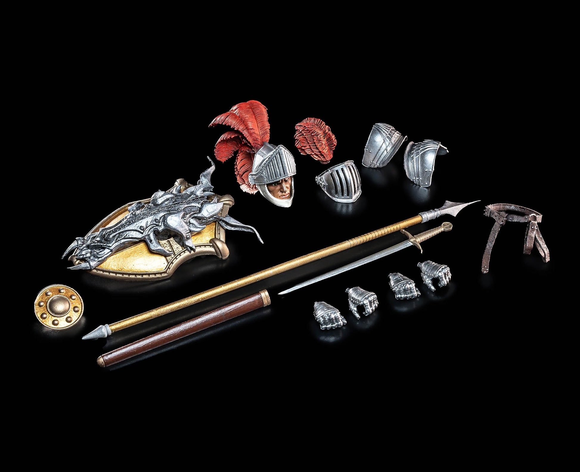 Mythic Legions: Silver Knight 2: Legion Builder: Action Figure - Four Horsemen Action Figure