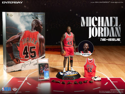 NBA Collection Real Masterpiece Actionfigur 1/6 Michael Jordan I'm Back Edition Limited 30 cm - Enterbay Action Figures